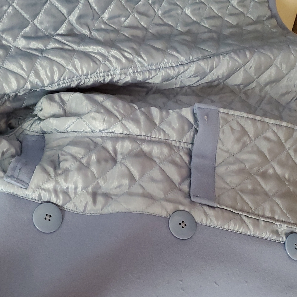 Blue Pea Coat - Picture 3 of 7